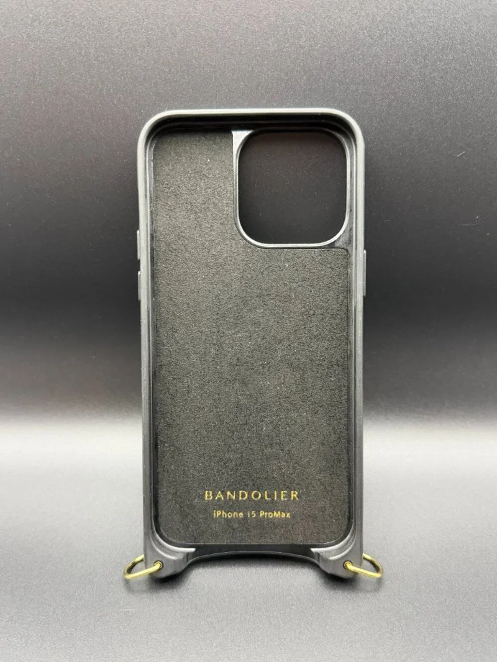 Bandolier Isla MagSafe Ivory/Gold Leather iPhone 15 ProMax Case – Case only